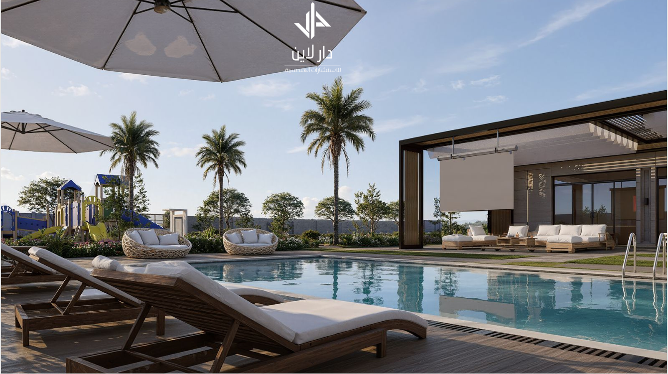 Pool Deck with Sun Loungers
